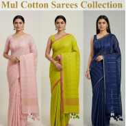 Mul Cotton Sarees Collection Banner